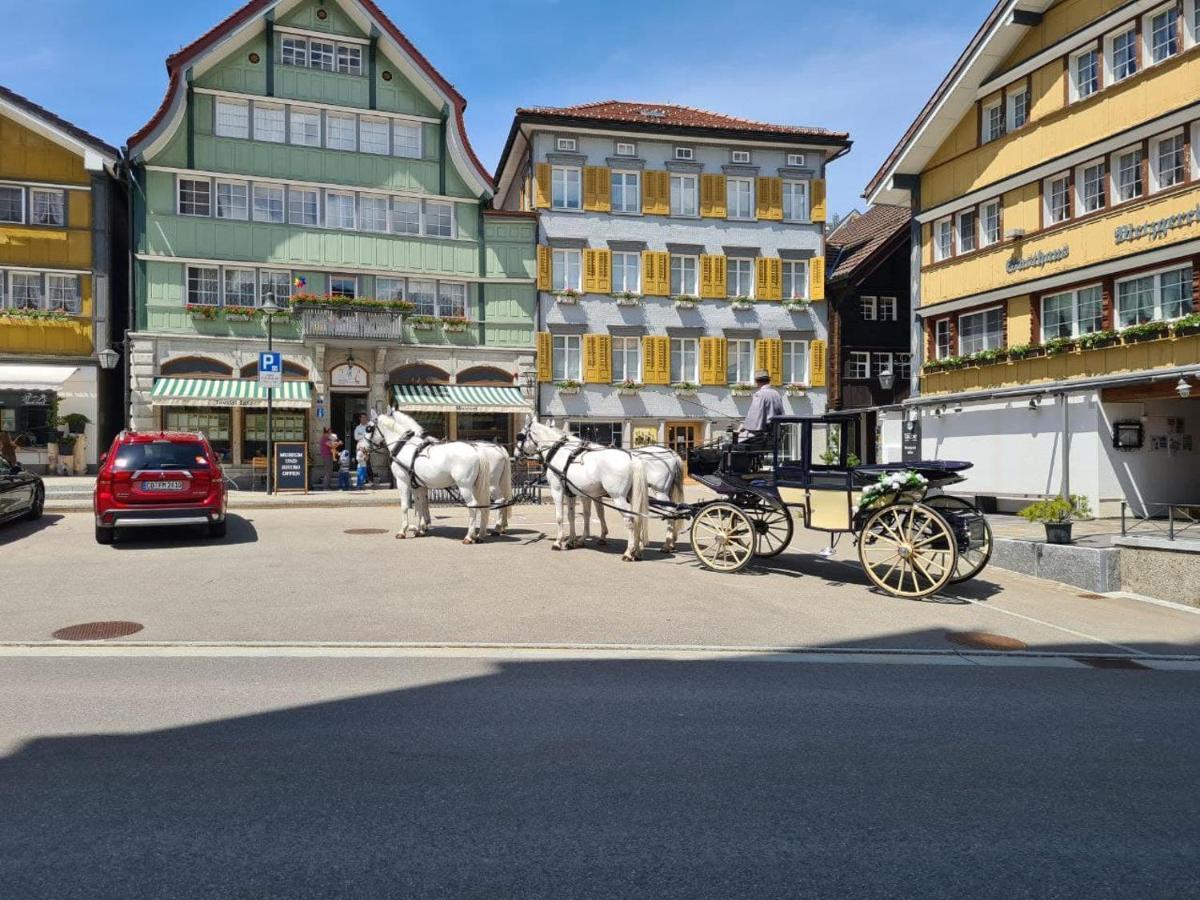 Backpacker Bären, einfaches Privatzimmer Urnäsch Exterior foto